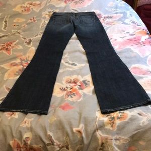 Citizen of humanity low waist flair jeans